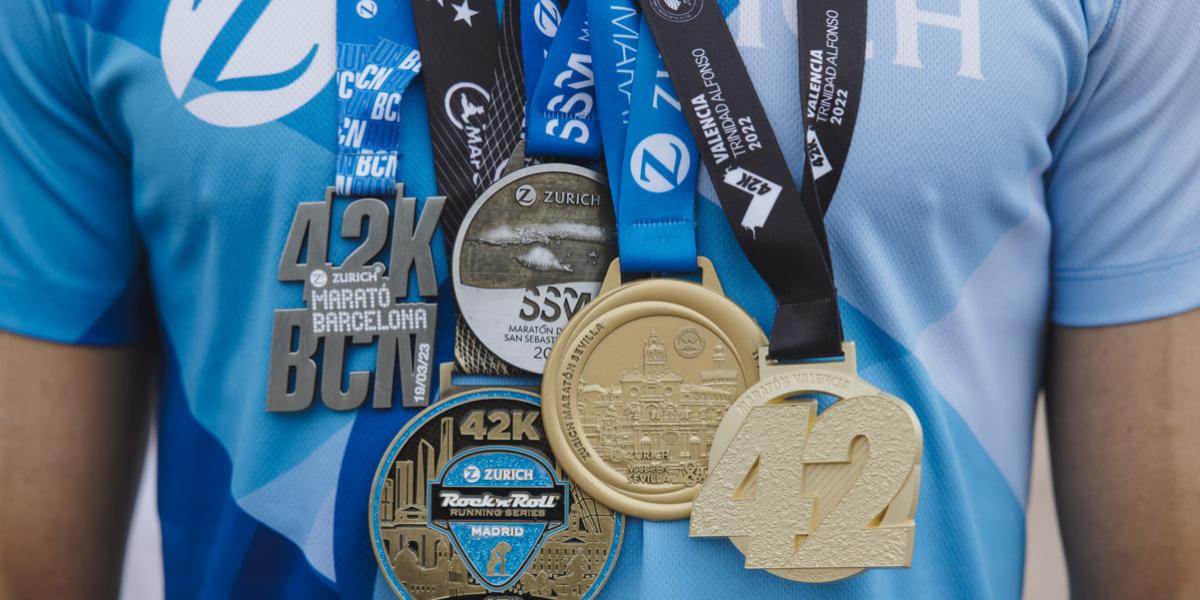 KM.43: Las 5 grandes maratones de Zurich